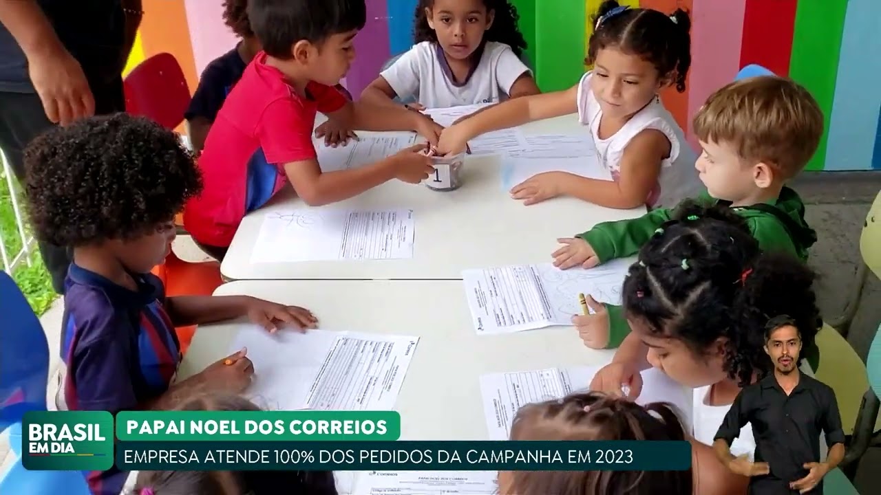 CAMPANHA DE NATAL DOS CORREIOS ENCERRA ANO COM 100% DAS CARTAS ADOTADAS