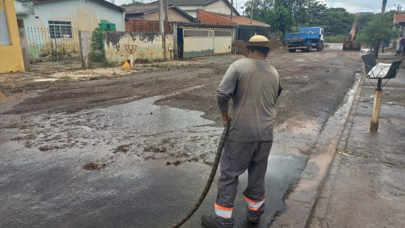 Fortes chuvas na cidade de Sumaré