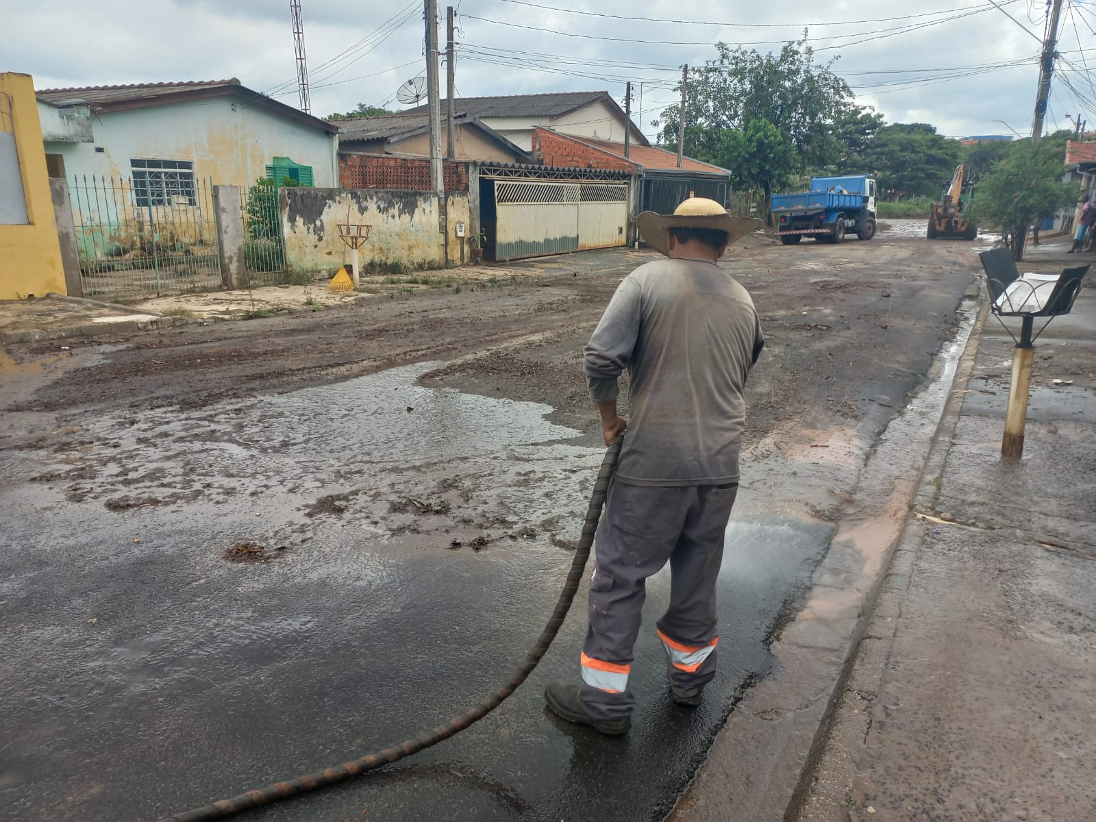 Fortes chuvas na cidade de Sumaré