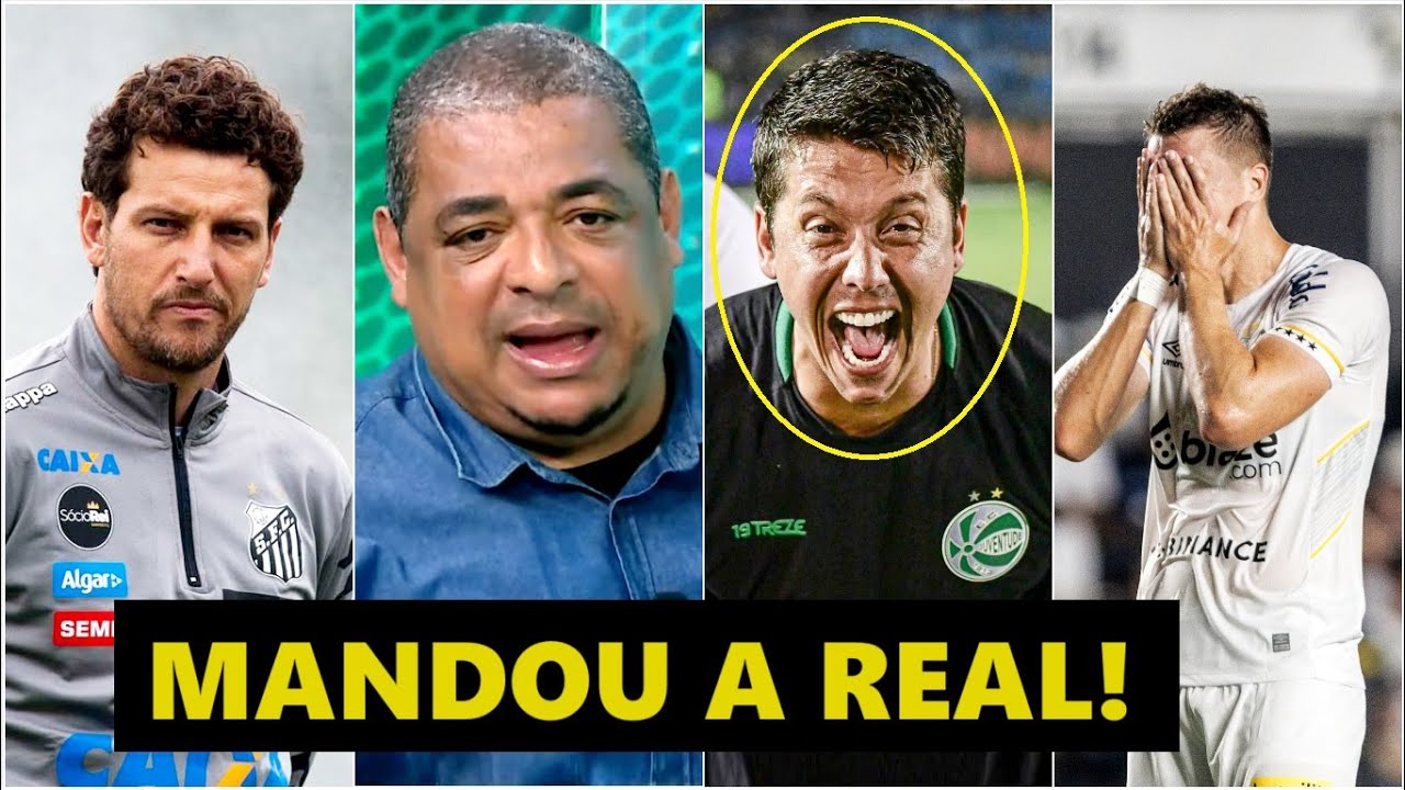 “DEIXAR de TRABALHAR no Santos por CAUSA DISSO? Cara, isso pra mim…” Vampeta FALA sobre Carpini!