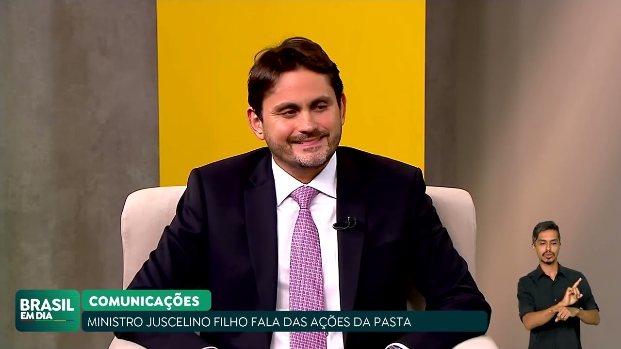 JUSCELINO FILHO FALA SOBRE AÇÕES DO MINISTÉRIO DAS COMUNICAÇÕES