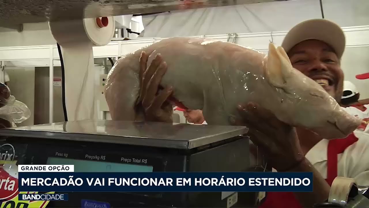 Mercado Municipal de Campinas funciona com horário estendido neste final de ano