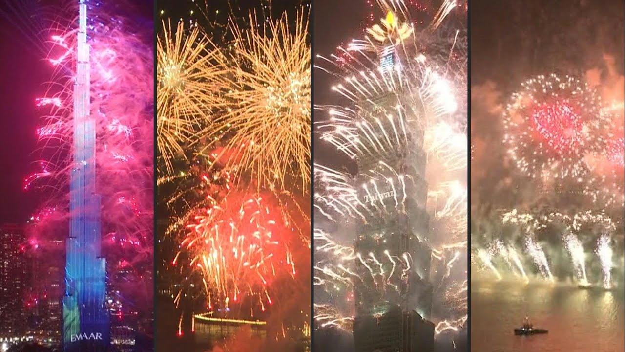 Mundo celebra 2024 | AFP