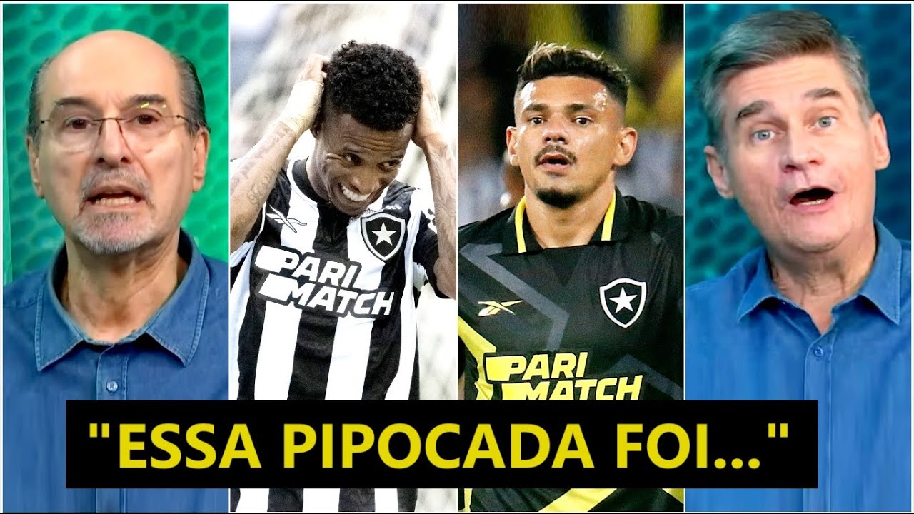 “NÃO! NINGUÉM NO MUNDO conseguiu essa ‘FAÇANHA’! Cara, essa PIPOCADA do Botafogo foi…” VEJA DEBATE