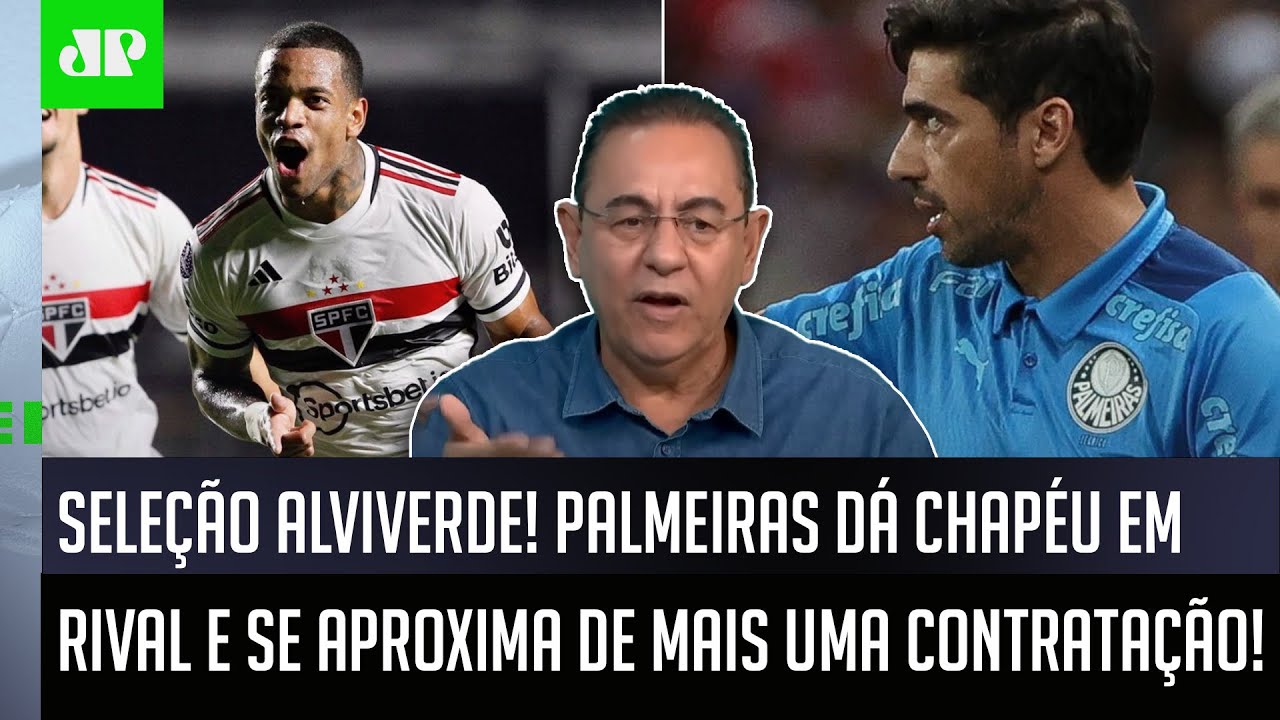 “O elenco do Palmeiras é ÓTIMO! Você NÃO PRECISA…” Flavio Prado ANALISA chegada de Caio Paulista!