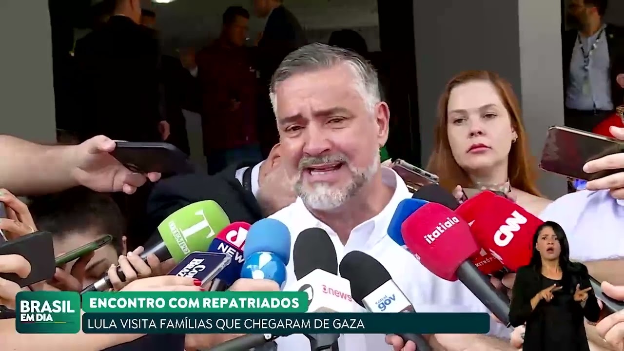 PAULO PIMENTA FALA SOBRE VISITA DE LULA AOS REPATRIADOS