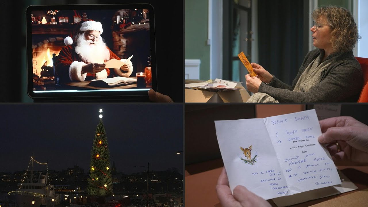‘Querido Papai Noel…’ | AFP