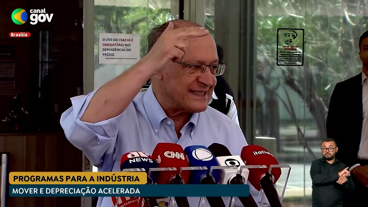 Vice-presidente Geraldo Alckmin fala sobre as ações do governo em 2023