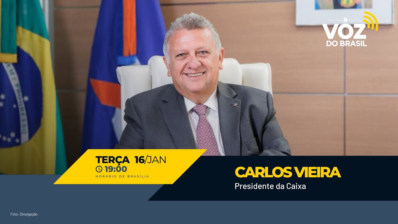 🔴 CARLOS ANTÔNIO VIEIRA | A VOZ DO BRASIL