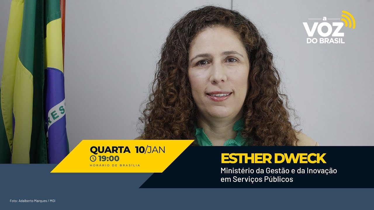 🔴 ESTHER DWECK | A VOZ DO BRASIL