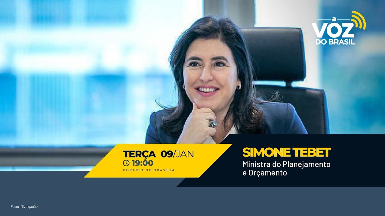 🔴 SIMONE TEBET | A VOZ DO BRASIL