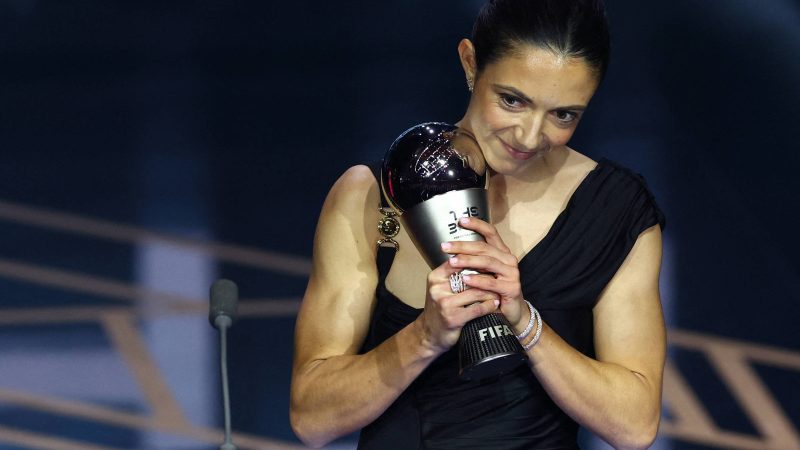 Aitana Bonmatí leva The Best, da Fifa, de melhor do mundo – 15/01/2024 – Esporte
