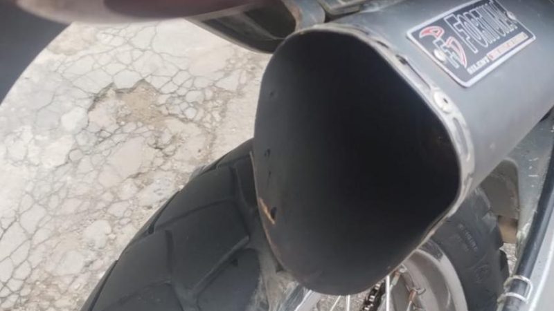Equipe Romi da Guarda Civil de Indaiatuba apreende duas motos irregulares no sbado