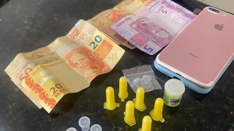 Equipe Romi detm adolescente por envolvimento com o trfico de drogas no Jardim Monte Verde