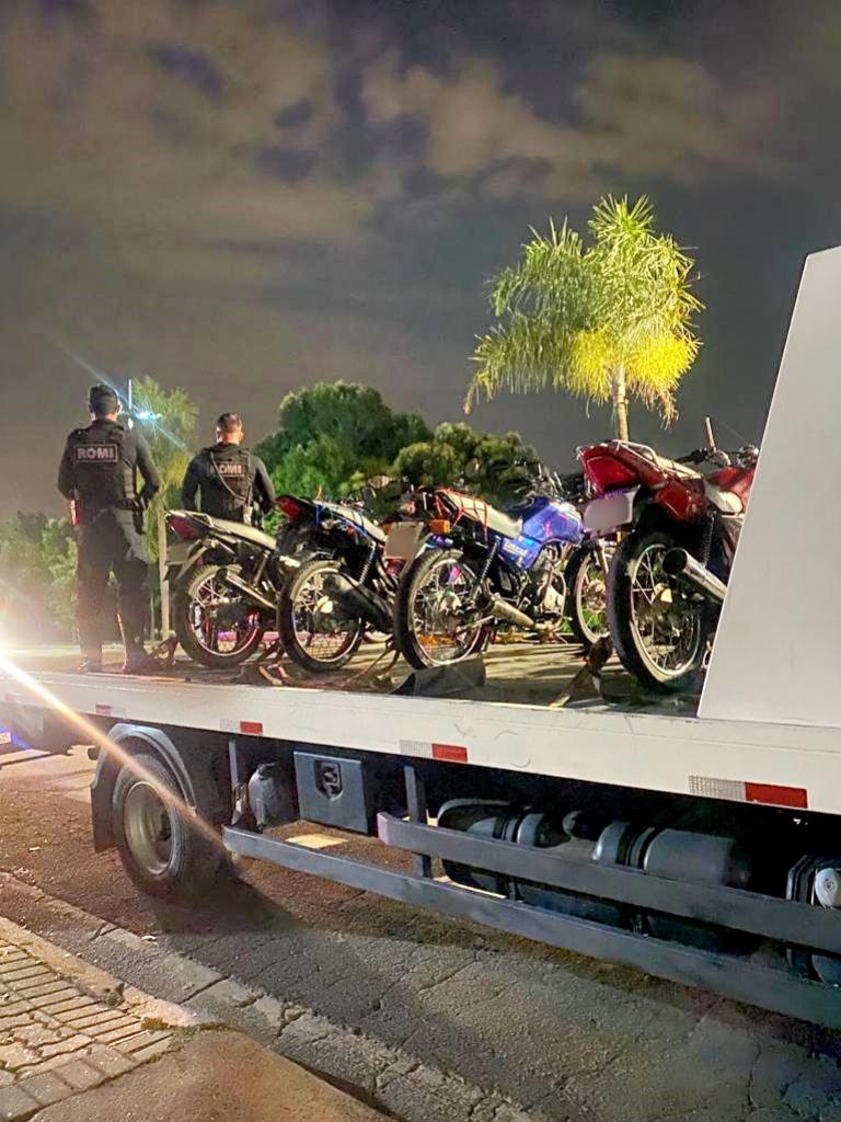 Guarda Civil de Indaiatuba apreende trs motocicletas irregulares no Parque Ecolgico