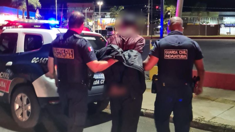 Guarda Civil de Indaiatuba detm dupla aps tentativa de roubo no Jardim Tropical