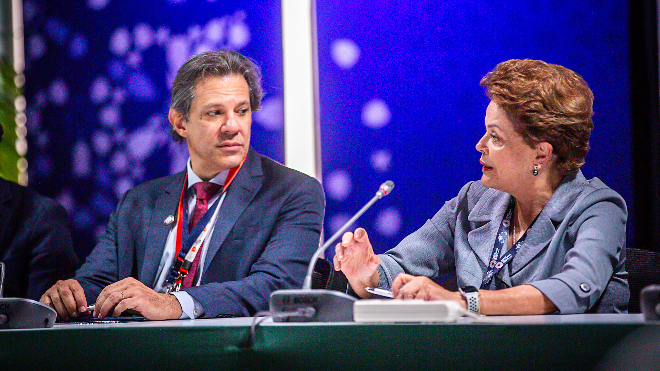 Haddad faz cruzada contra herança de Dilma e Mantega