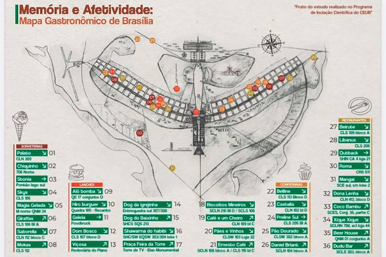 Onde comer em Brasília? Veja roteiro gastronômico – 06/01/2024 – Turismo
