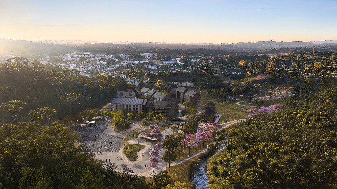 a pequena cidade de SC que se inspira em Gramado