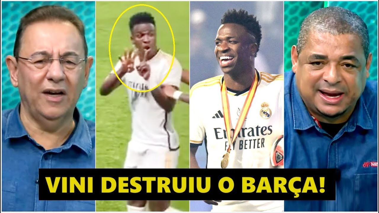 “AH, PELO AMOR DE DEUS! O que IRRITA os outros é que o Vinicius Júnior…” Real x Barcelona FERVE!