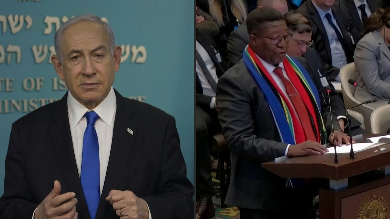 Após acusação de genocídio em Haia, Israel chama África do Sul de ‘braço jurídico’ do Hamas | AFP