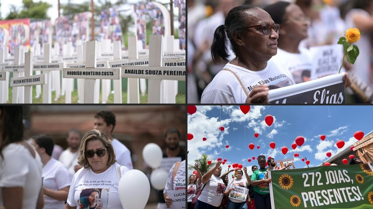 Brumadinho lembra os 5 anos do rompimento de barragem | AFP