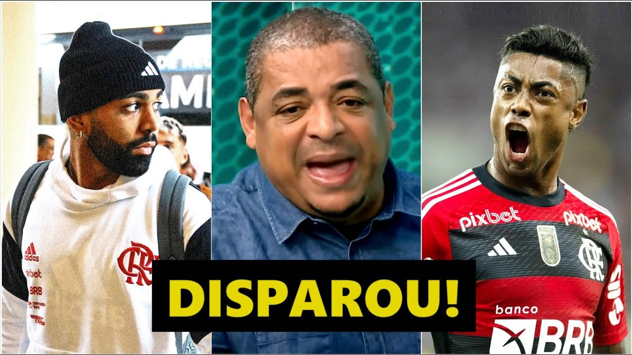 “CALMA! VOCÊS ACHAM que o Gabigol e Bruno Henrique VÃO ACEITAR ISSO?” Vampeta DISPARA sobre Flamengo