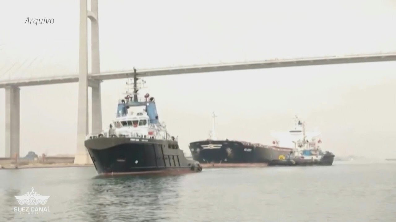 Canal de Suez afetado por ataques de rebeldes iemenitas no mar Vermelho | AFP