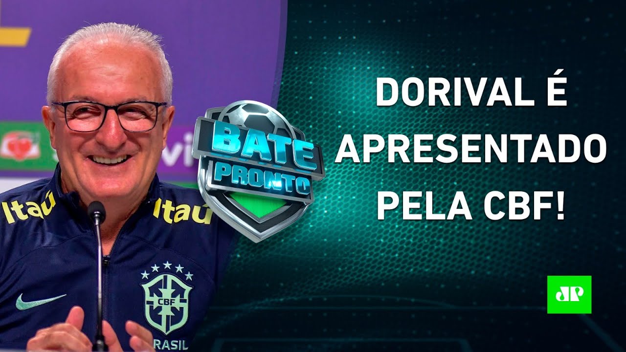 CBF apresenta Dorival Júnior; Duílio registra BO após DENÚNCIA de ESPIONAGEM no Timão | BATE PRONTO