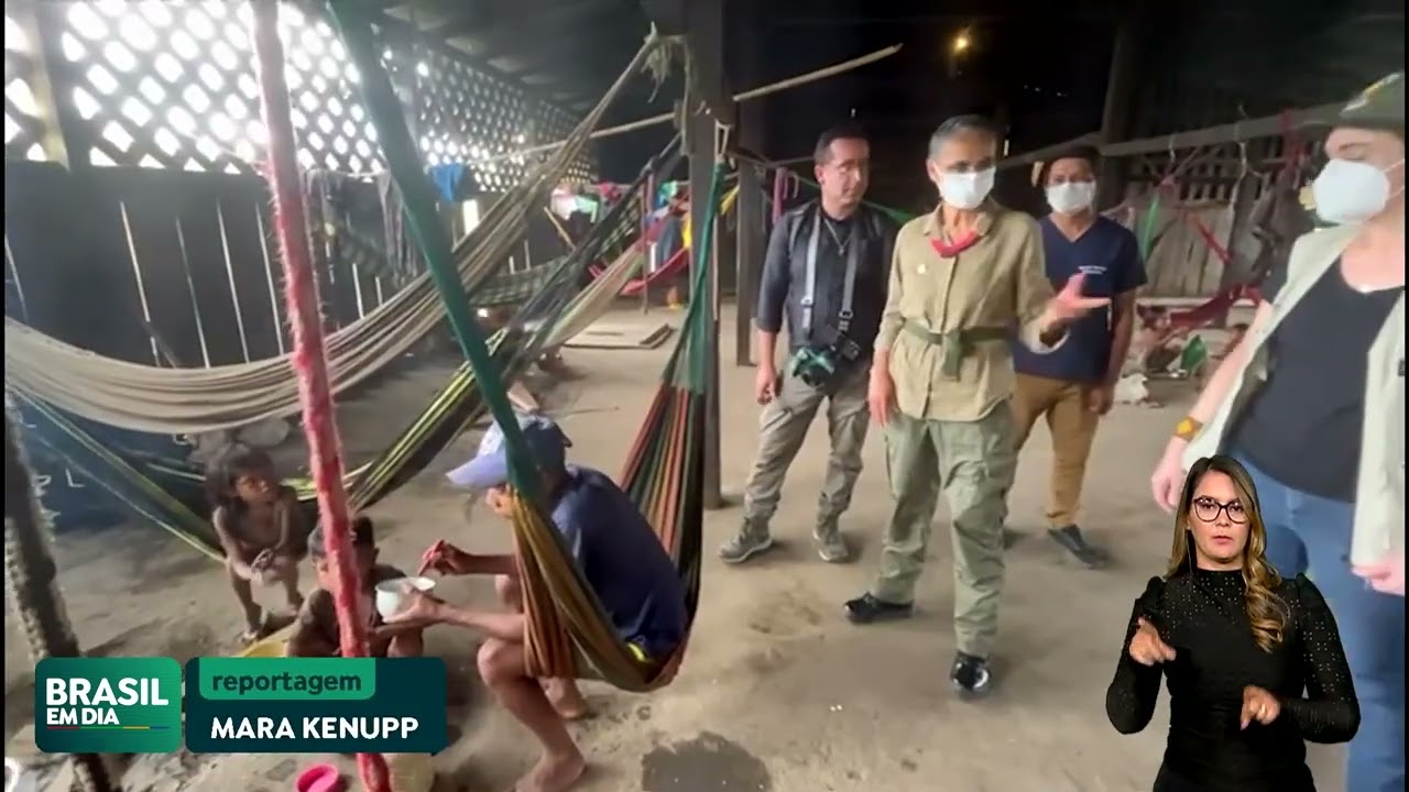 COMITIVA DO GOVERNO FEDERAL VISITA TERRITÓRIO YANOMAMI