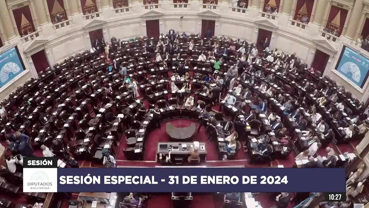 Congresso argentino inicia debate do pacote de reformas de Milei | AFP