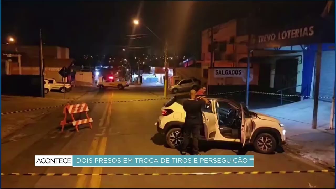 Dupla é presa após perseguição com troca de tiros em Limeira