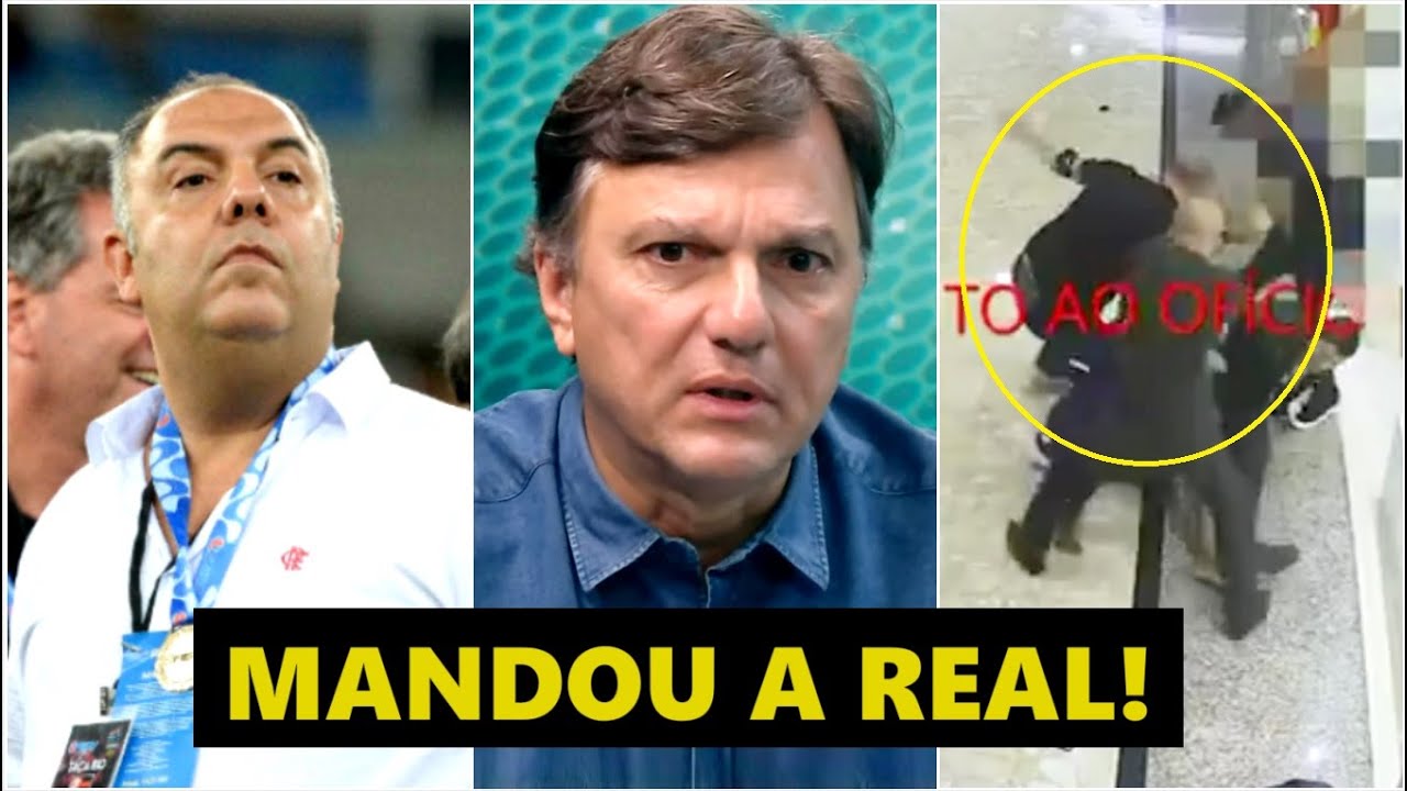 “É GRAVE! O Flamengo tem que AFASTAR o Marcos Braz IMEDIATAMENTE! Esse VÍDEO…” Mauro Cezar CRITICA