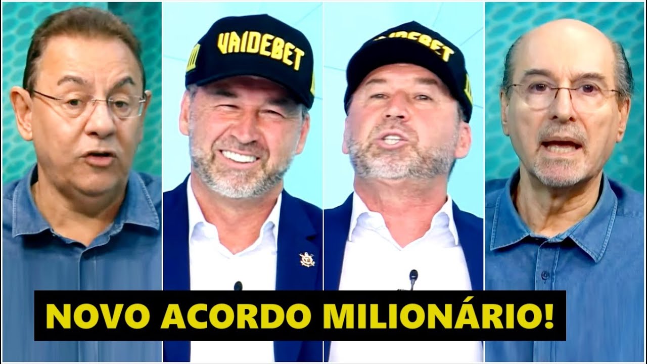 “É UMA NOTÍCIA EXCELENTE! É MUITO DINHEIRO! O presidente do Corinthians ANUNCIOU HOJE que…”