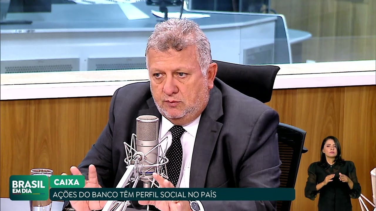 EM ENTREVISTA, PRESIDENTE DA CAIXA FALA SOBRE AÇÕES SOCIAIS DO BANCO