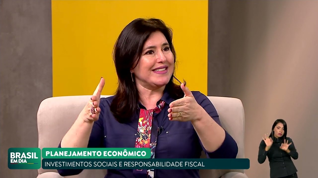 ENTREVISTA: MINISTRA SIMONE TEBET FALA SOBRE RETOMADA DA ECONOMIA E QUEDA DA INFLAÇÃO