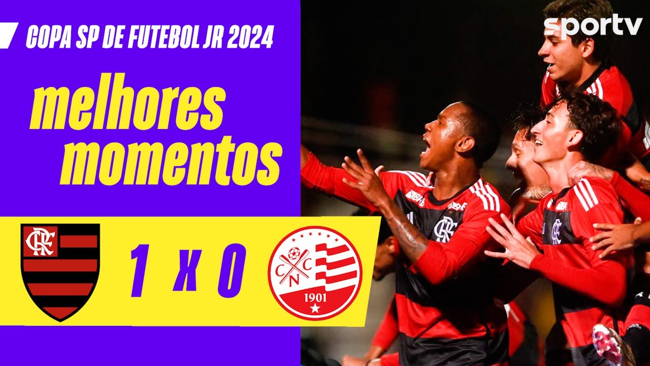 FLAMENGO 1 X 0 NÁUTICO | MELHORES MOMENTOS | COPA SÃO PAULO DE FUTEBOL JR 2024 | sportv