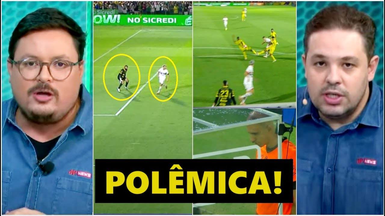 FOI UM ABSURDO? GOL ANULADO do São Paulo contra o Mirassol PROVOCA POLÊMICA no Paulistão!