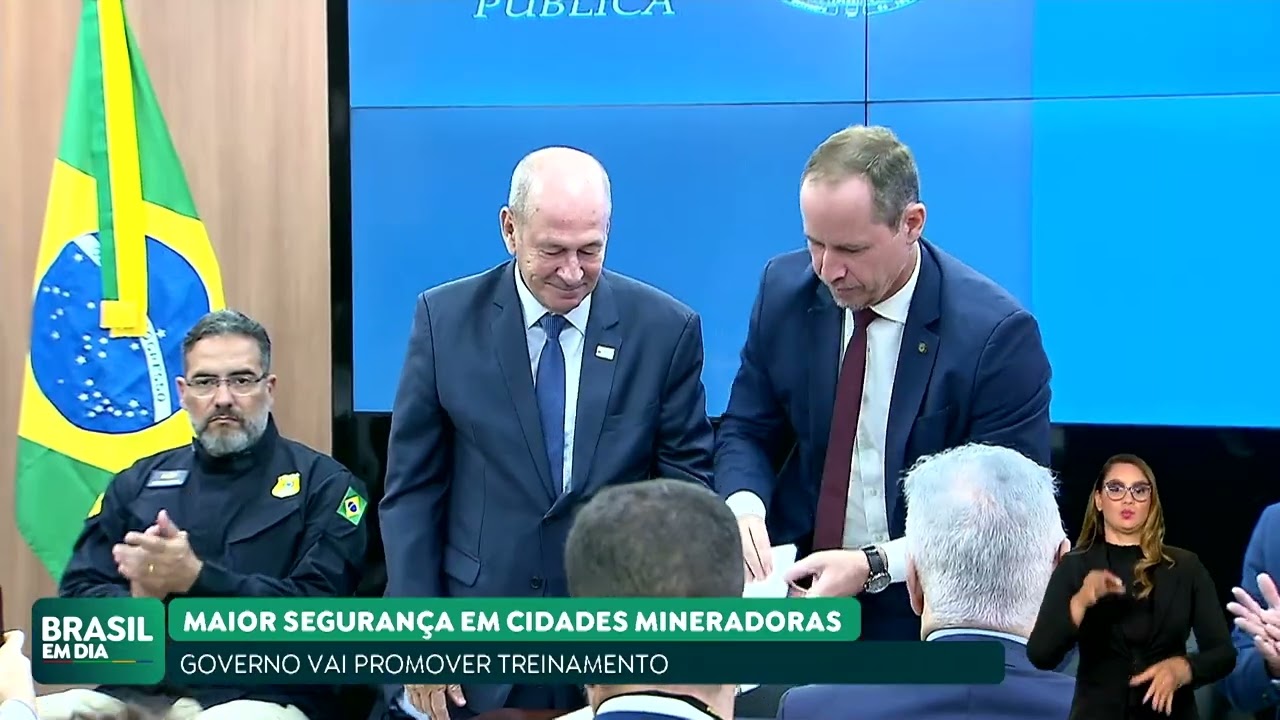GOVERNO E IBRAM FECHAM ACORDO PARA COMBATER CRIME ORGANIZADO NA MINERAÇÃO