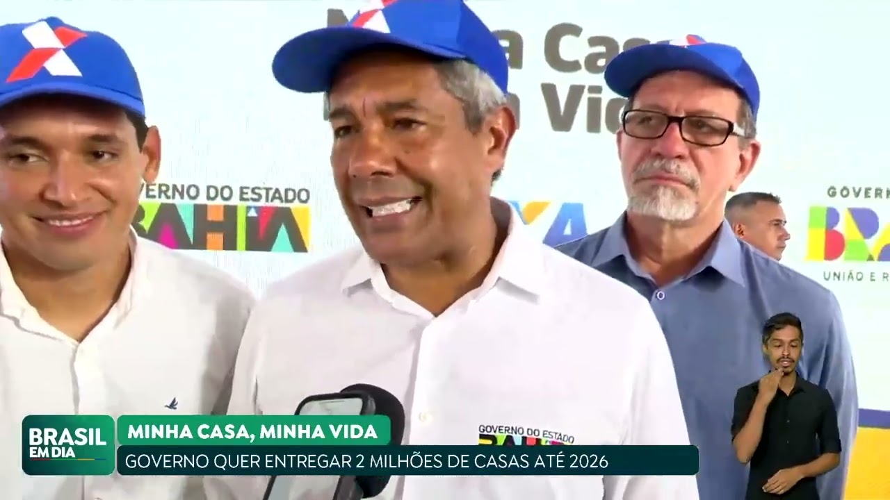 GOVERNO ENTREGA MORADIAS DO MINHA CASA, MINHA VIDA NO MATO GROSSO E NA BAHIA