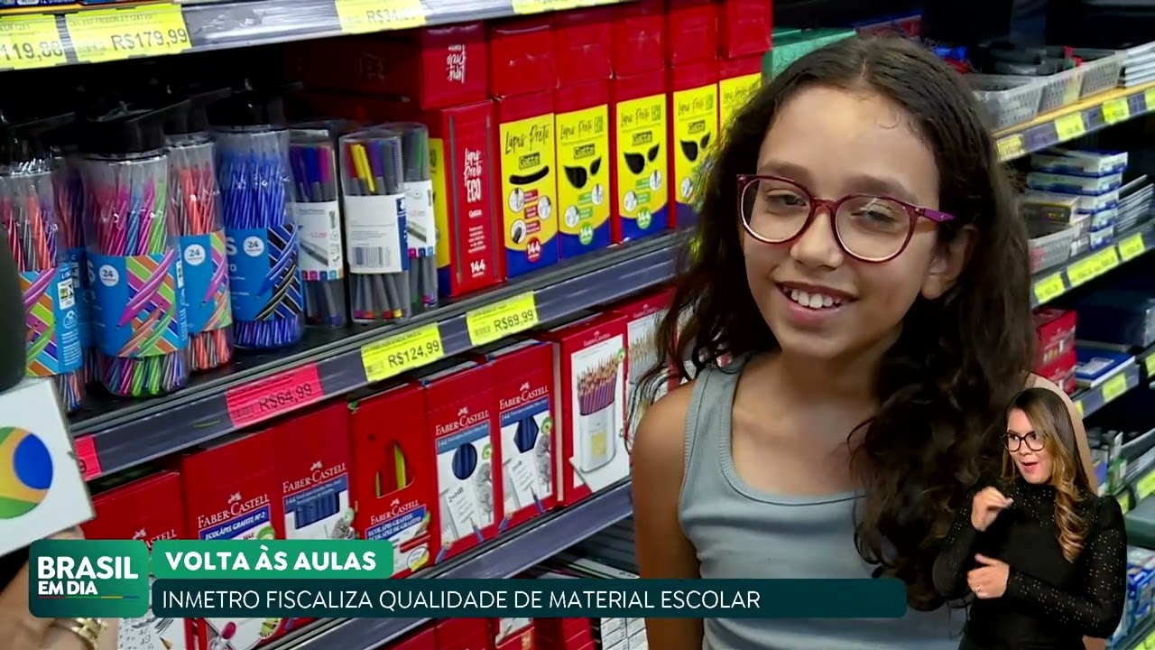 INMETRO FISCALIZA QUALIDADE DE MATERIAIS ESCOLARES