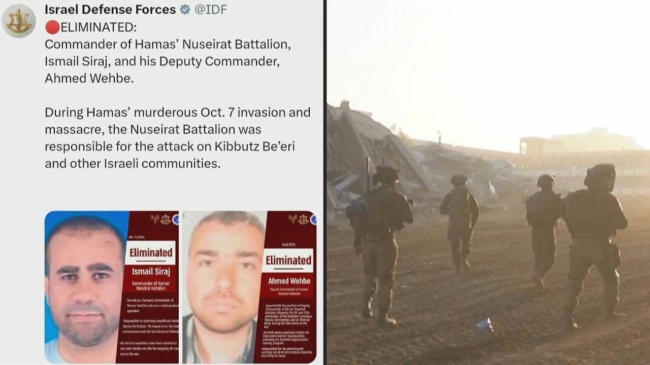 Israel diz que matou dois comandantes do Hamas ao norte de Gaza; Hezbollah dispara 62 mísseis | AFP