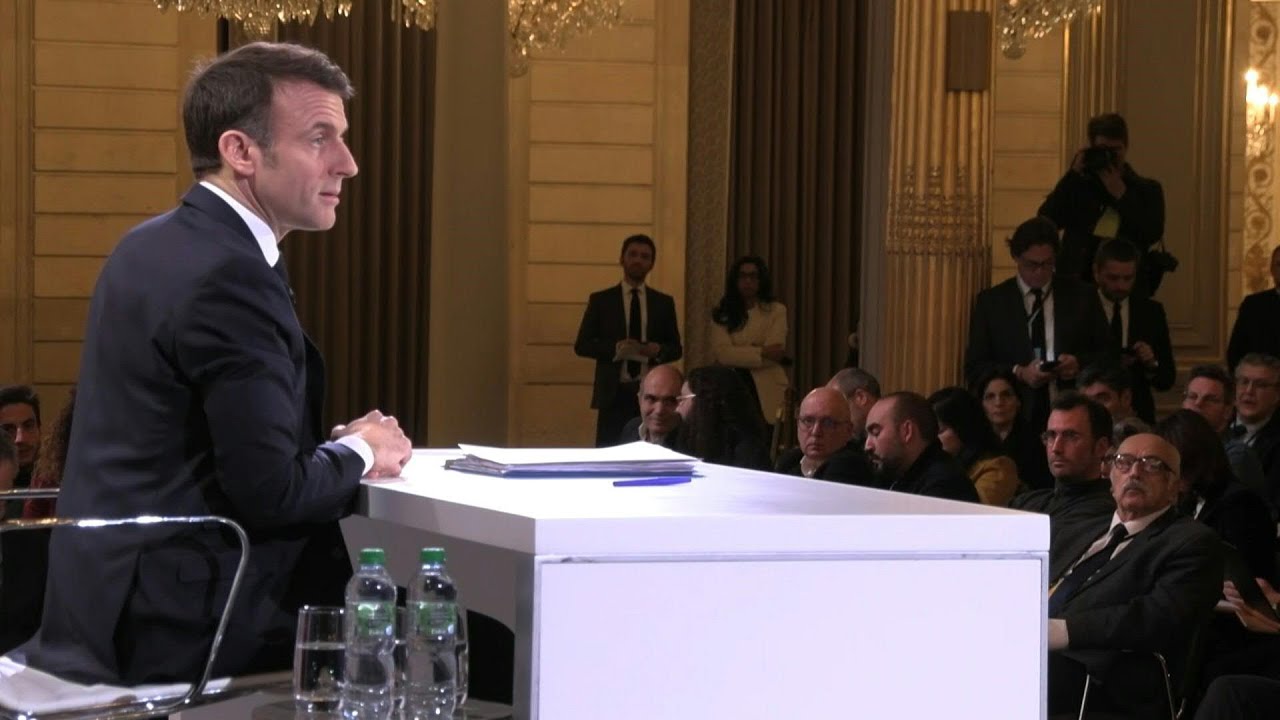 Macron apresenta plano baseado na ‘ordem’ para impulsionar seu mandato | AFP