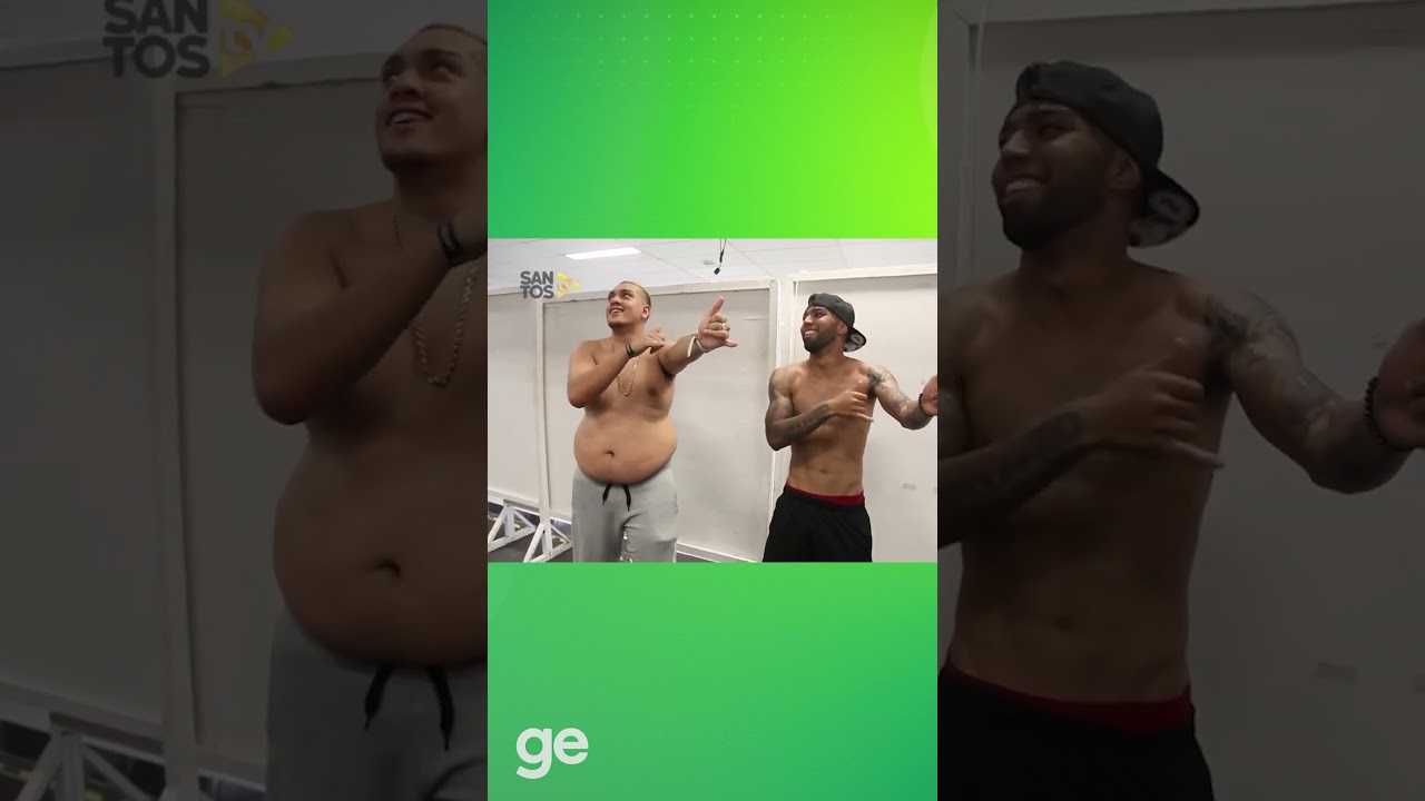 MC BIN LADEN E GABIGOL DANÇANDO “TÁ TRANQUILO, TÁ FAVORÁVEL” | BBB | #shorts | ge.globo