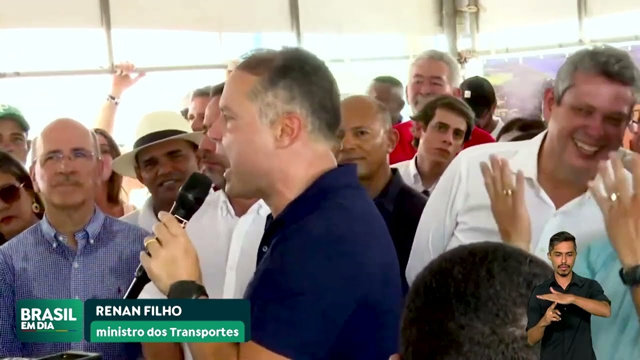 MINISTRO DOS TRANSPORTES ANUNCIA OBRA PARA CONSTRUÇÃO DE PONTE ENTRE ALAGOAS A SERGIPE