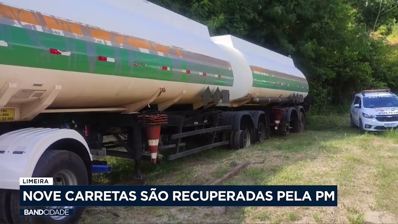 Nove carretas roubadas são recuperadas pela PM