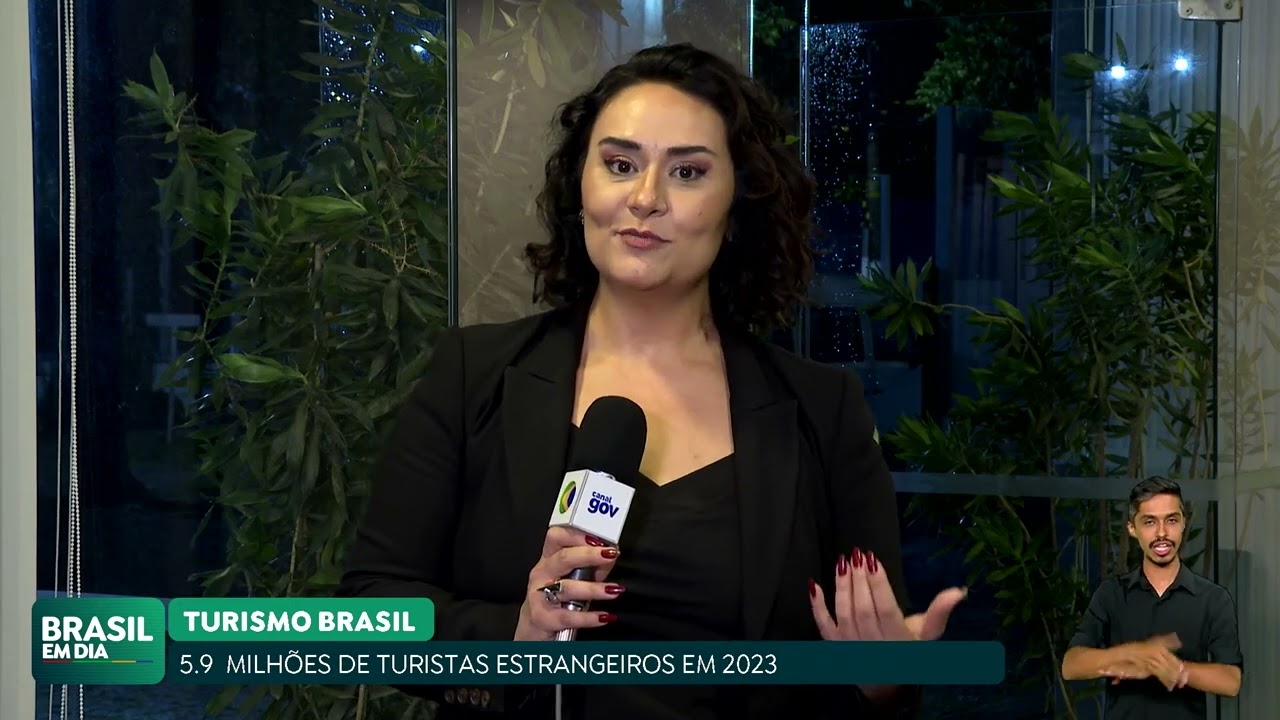 NÚMERO DE TURISTAS ESTRANGEIROS CRESCE 63% NO BRASIL EM 2023