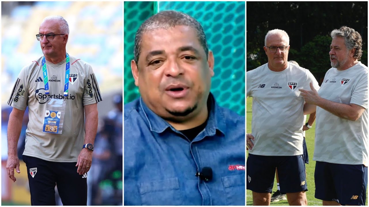 “O Dorival é o nome MAIS FORTE! A CBF…” Vampeta APROVA chegada de Dorival Jr. na Seleção Brasileira