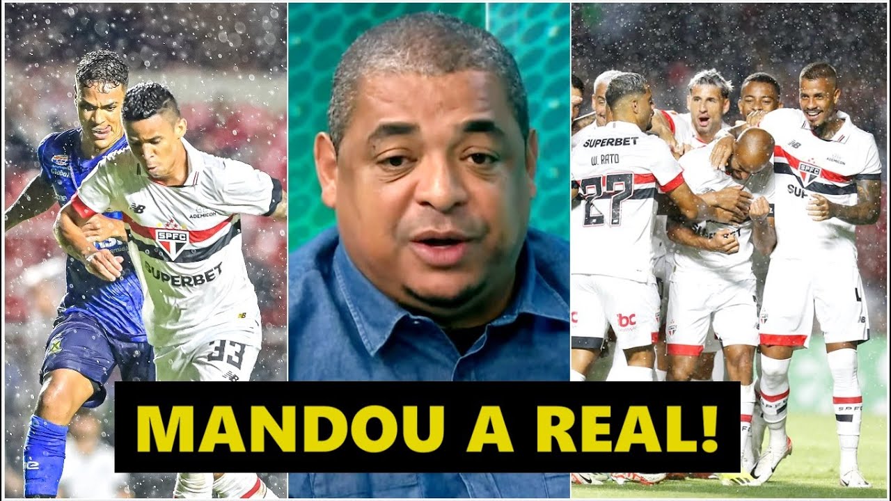 “O São Paulo foi o MELHOR dos GRANDES! E quem VAI DAR TRABALHO nesse time é o…” Vampeta ELOGIA!