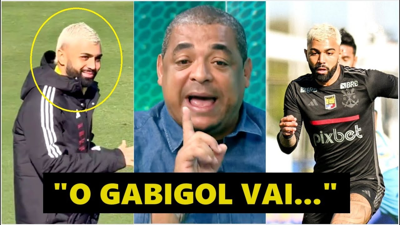 “OLHA O QUE EU TÔ FALANDO, gente! O Gabigol nesse ano pra mim…” Vampeta POLEMIZA sobre o Flamengo!